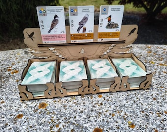 Deluxe Bird Bath for Wingspan Board Game Insert / Organizer / Wingspan (pre-assembled)