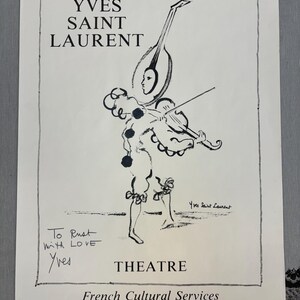Yves saint laurent love poster - Etsy 日本