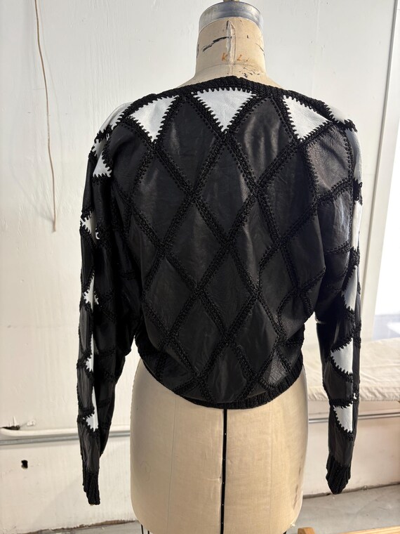 Bubu vintage patchwork sweater - image 2