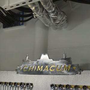 Placa de balsa do estado de Washington classe olímpica "CHIMACUM" arquivo DXF