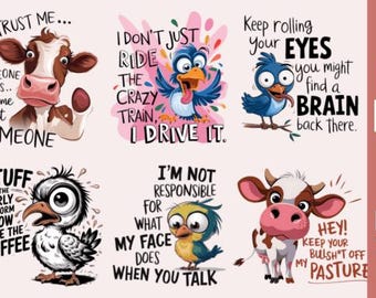Funny Sublimation Bundle, Funny Animal