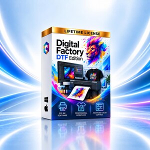 Software Digital Factory 10 DTF - Licencia de por vida - Descarga instantánea