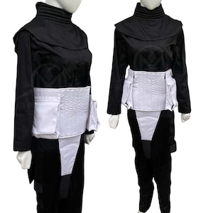 Women&#39;s Sci-Fi Trooper Suit: Biker-Inspired Cosplay Costume