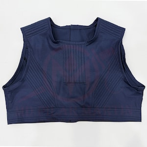 Navy blue Flak Vest  | Lady Mando Chest Armor | Blue Warrior-Inspired Cosplay Costume Piece