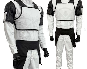 Galaxy Hunter Flight Suit: 4-Piece Sci-Fi Cosplay Costume