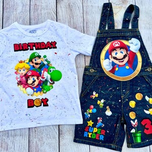 Super mario overalls - Etsy 日本