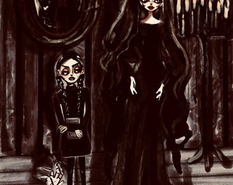 Fashion Illustration Art Print: Signed Archival Matte Paper (18x24)