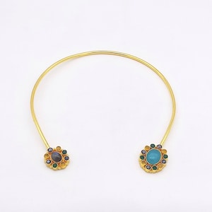 Lotus Collar Necklace