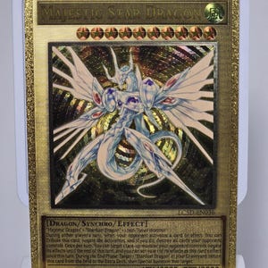 Majestic Star Dragon (Carbon Fiber YGO Orica Card)