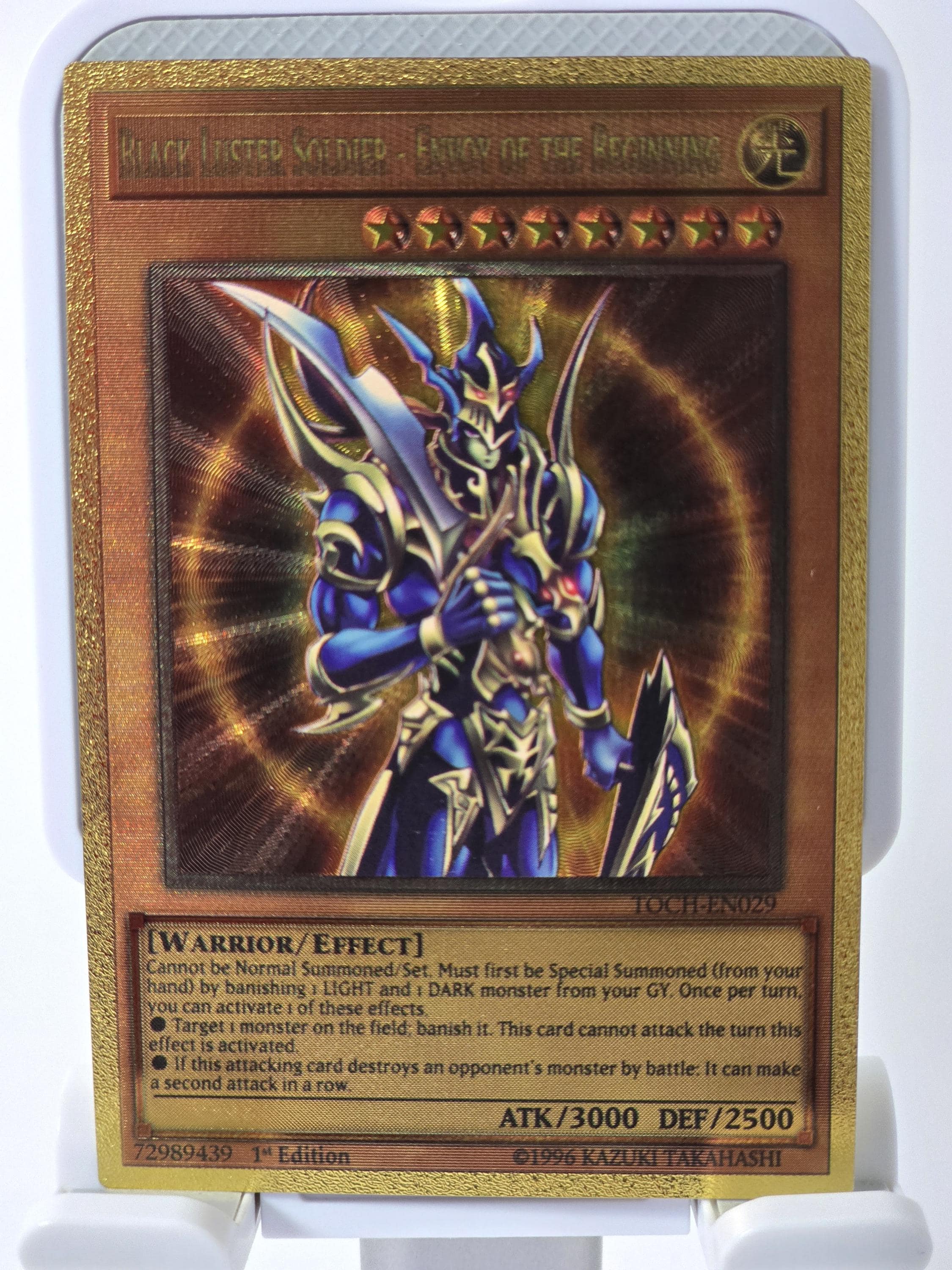 Gold Metal Mtg Card - Etsy