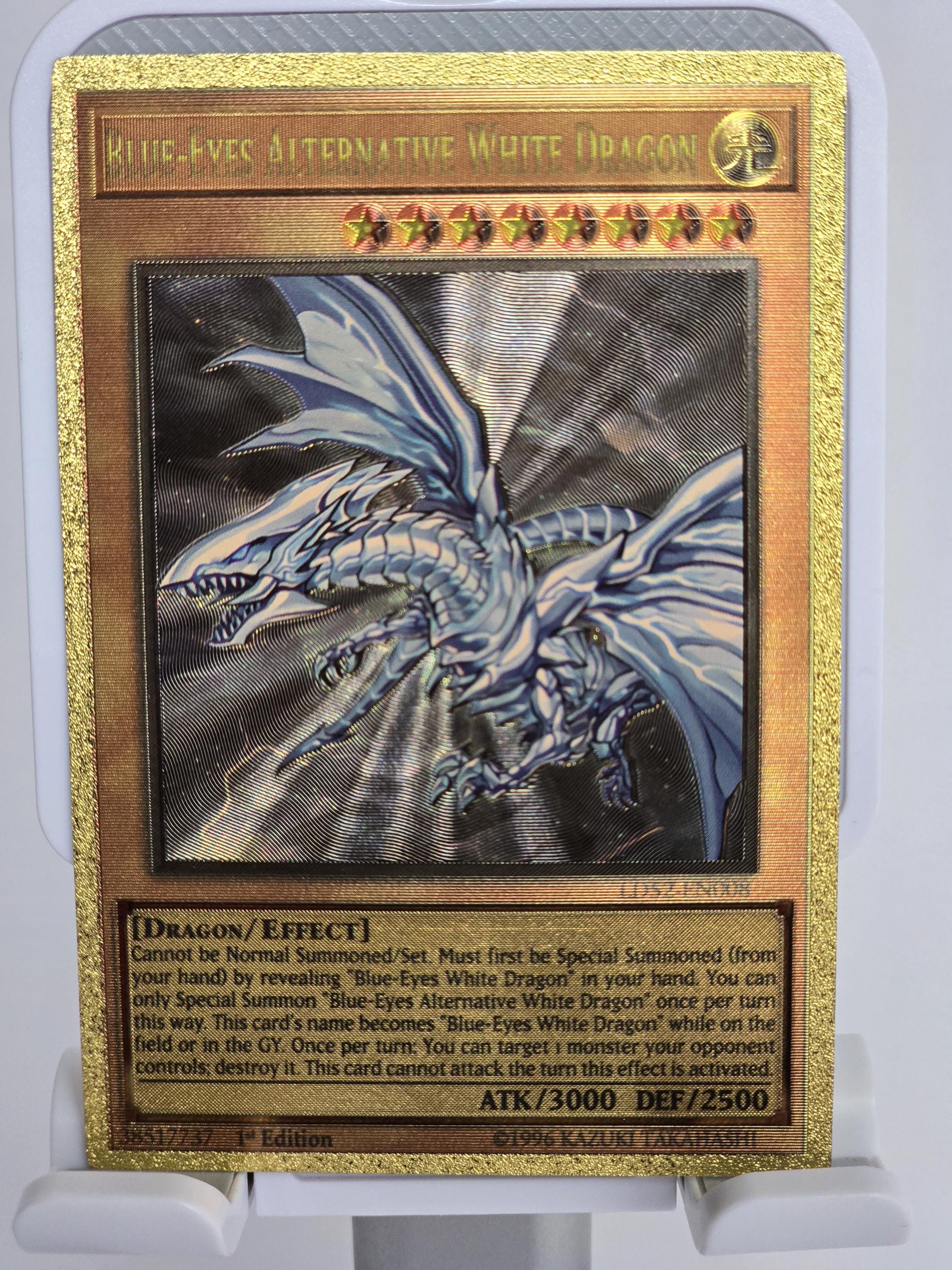 Blue Eyes White Dragon Card Sleeve - Etsy