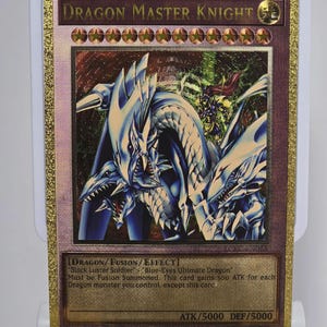 Dragon Master Knight (Carbon Fiber YGO Orica Card)