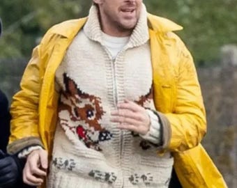 Project Hail Mary Ryan Gosling Wolf Cardigan