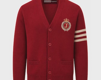 Michael Jaafar Jackson Red Cardigan
