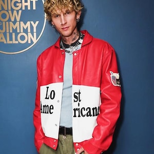 The Tonight Show MGK Lost Americana Red Jacket
