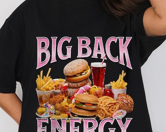 Big Back Cringe Shirt, Embarrassing Shirts For Women And Men, Big Back Energy, Cringe Meme Shirts, Inappropriate Gag Gifts, Shirt Exchange