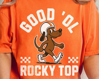 Tennessee Rocky Top Shirt, Vintage Tennessee Gameday Shirts For Women, Retro Throwback Tennessee Tees, Tennessee Gifts
