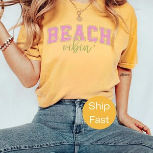 Comfort Colors® Beach Ribin Shirt, Funny Beach Girl Tee, Hot Girl Summer Shirt, Sassy Coastal Aesthetic Shirt, Sarcastic Summer Graphic Tee