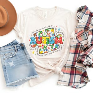 Autism Awareness Shirt, Autism Support Tee, Puzzle Piece Shirt, Advocate Shirt, Neurodiversity Shirt, Autism Month T-Shirt