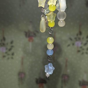 Stitch on the Moon Keyring / Bag Charms (Extra Long) - Stitch & Angel Celestial Collection image 14