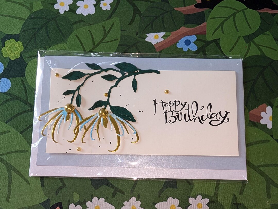Blank Celebration Cards - Happy Birthday - With Envelope - Hand Made in ...