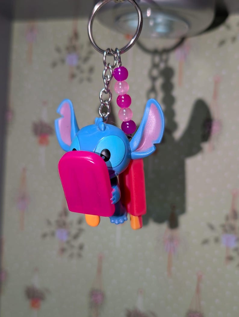 Stitch Sweeties Keyring / Bag Charms - Stitch & Angel Foodie Collection image 17
