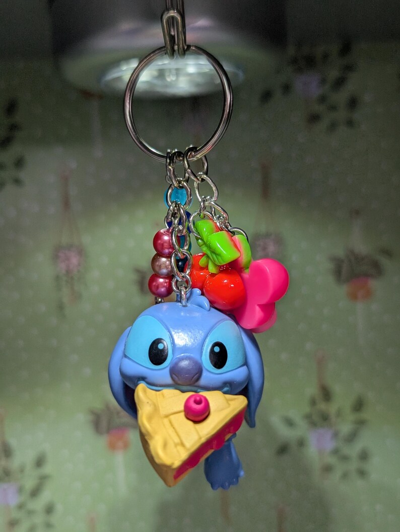 Stitch Sweeties Keyring / Bag Charms - Stitch & Angel Foodie Collection image 14
