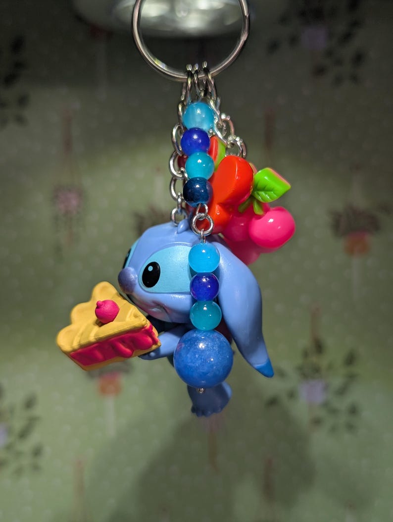 Stitch Sweeties Keyring / Bag Charms - Stitch & Angel Foodie Collection image 12