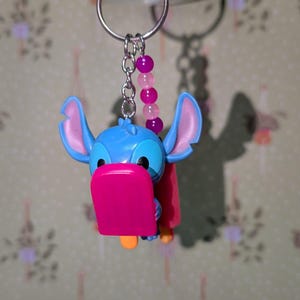 Stitch Sweeties Keyring / Bag Charms - Stitch & Angel Foodie Collection image 18