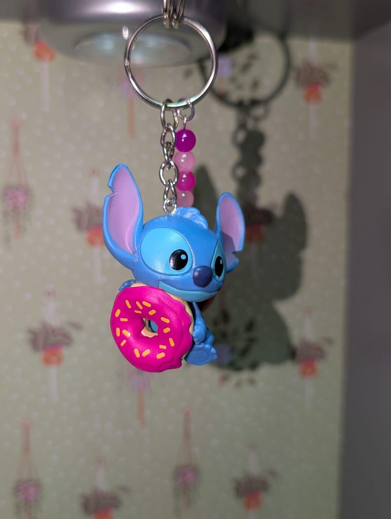 Stitch Sweeties Keyring / Bag Charms - Stitch & Angel Foodie Collection image 8
