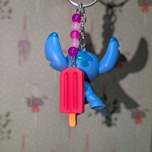 Stitch Sweeties Keyring / Bag Charms - Stitch & Angel Foodie Collection image 19