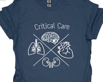 Critical Care Unit T-Shirt: Organ Anatomy Tee