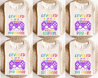 Personalized Back to School Shirt: Game Console Bella Canvas Tee