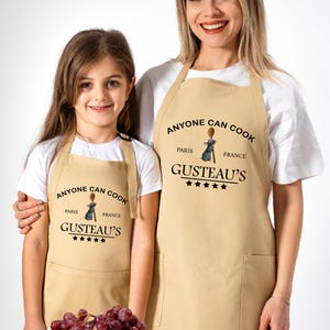 Funny Ratatouille Apron: Anyone Can Cook - Chef Gift