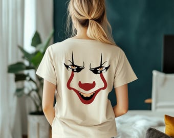You'll Float Too T-Shirt: Comfort Colors Horror Nights Movie Tee, Two Side Print