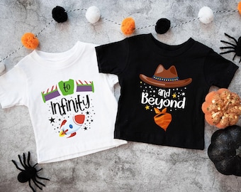 Toy Story Matching Toddler Shirts: To Infinity and Beyond