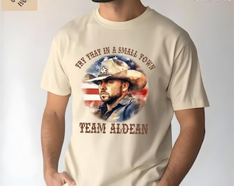 Comfort Colors Jason Aldean T-Shirt: Small Town Country Music