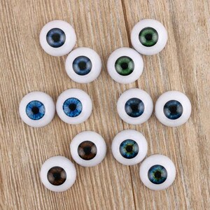Reborn Baby Doll Eyes | Realistic Full Round Eyes | DIY Mask, Bear, Animal Toy Making | Blue, Brown And Green Eyes | Eyes on Palettes Effect