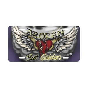 Artistic Vanity Plate - Unique Car Decor, Personalized Gift, License Plate, Car Accessory, Custom Decoration