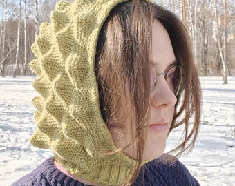 Chestnut balaclava knitting pattern