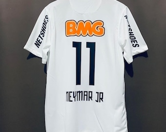 Santos FC Home Retro Kit Football, Jersey Kit 2011 - 2012 Neymar JR, idea de regalo, regalo para él