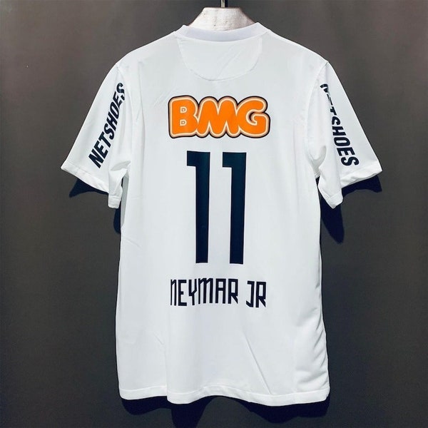 Santos FC Home Retro Kit Football, Jersey Kit 2011 - 2012 Neymar JR, idea de regalo, regalo para él