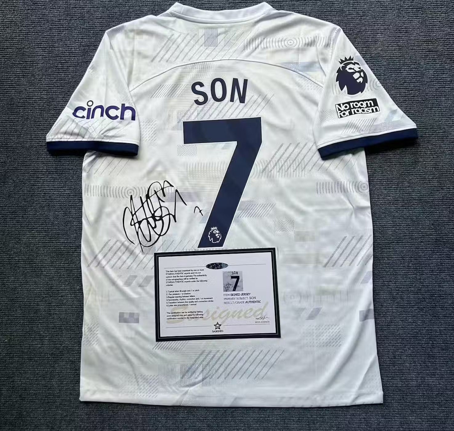 Tottenham Son Jersey Etsy