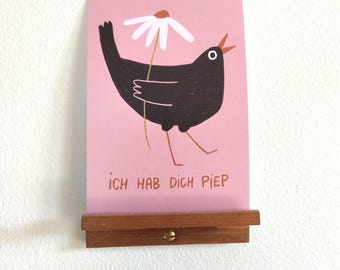 Picture ledge photo shelf card holder