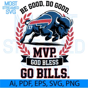 Josh Allen Mvp SVG PNG josh allen mvp josh allen png josh allen shirt bills png superbowl png buffalo png Digital download