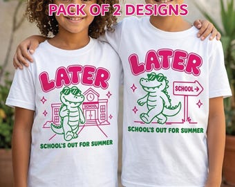 Lator Gator – School's Out Summer PNG SVG Bundle (Digital Download)