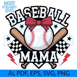 Retro baseball Mama Png Checkered baseball Mama Png baseball Coquette Bow Png baseball Bow Png Retro baseball Mama Png Sublimation