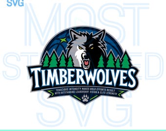 Growling Wild Wolf Basketball Art, Northern Forest Team Colors Graphic, Acronym Motivational Sports Logo, Wild Animal Mascot Vector PNG SVG