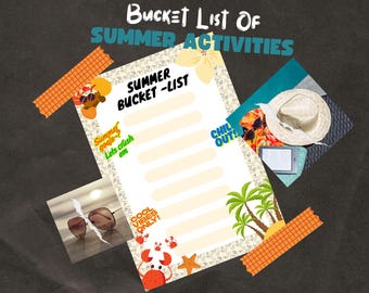 Seasonal Bucket List To-Do Bundle – Printable PDF – Fun & Festive Activities for Every Season!