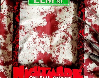 Handmade Bloody Picture Frames Halloween Decor Horror Collection